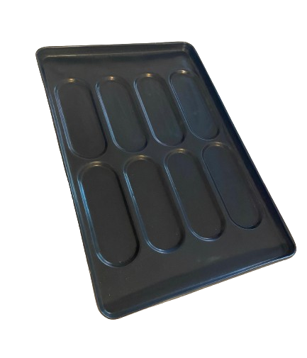 Sandviç Ekmek Tavası 8 Göz Teflonlu 100gr - 40x60CM