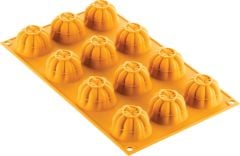 Silikomart Pomodoro 24 Domates Desen Silikon Kek Kalıbı 12'li