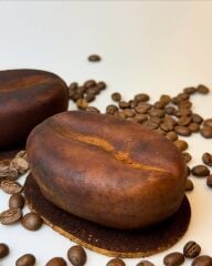 Silikon Pasta & Kek Kalıbı 8 Gözlü Kahve Çekirdeği