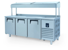 PTS 515 CR Make Up Snack Buzdolabı, Yüksek, 3 Kapılı