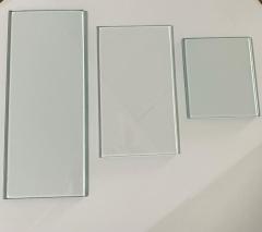 Kare Isı Cam - 9,5 x8 cm 5mm