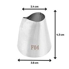 Paslanmaz Duy Büyük Boy DY-F04 (36x24x43 mm)