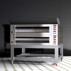 Taş Tabanlı Fırın 2 Katlı 120x120 cm (Elektrikli)