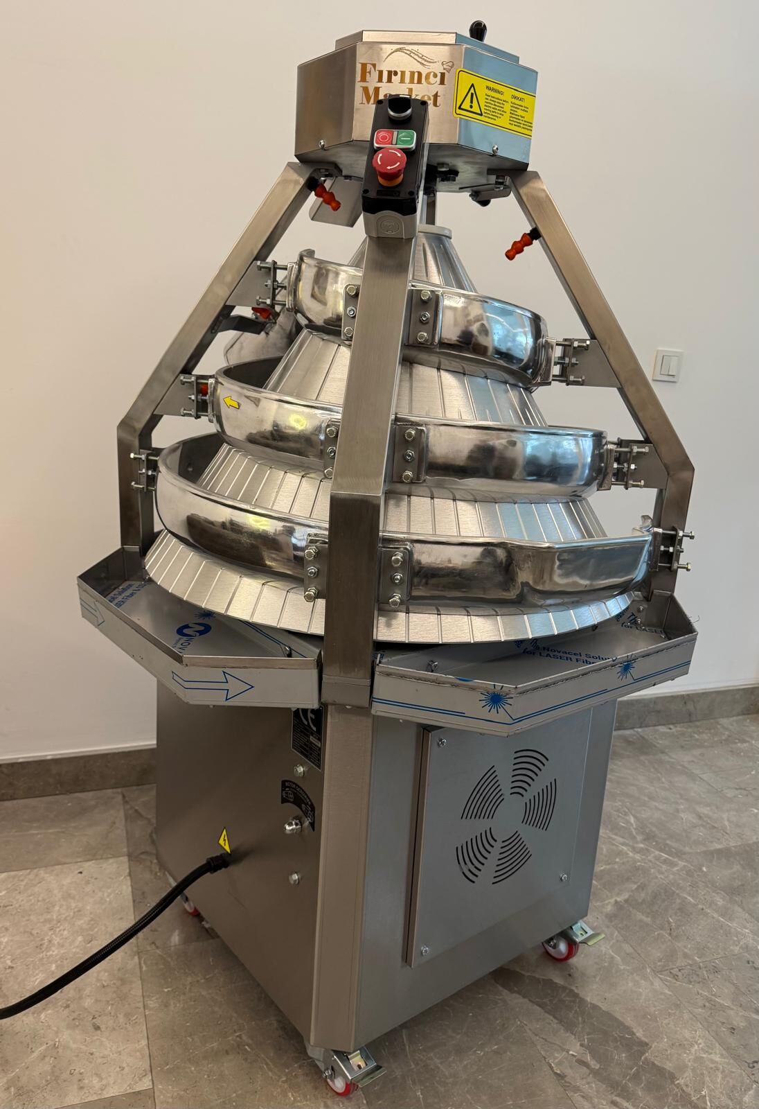 Konik Çevirme/Hamur Yuvarlama Makinası-100-600 Gram