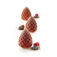 Silikomart FORESTA & ANANAS 110 Orman ve Ananas Silikon 5'li