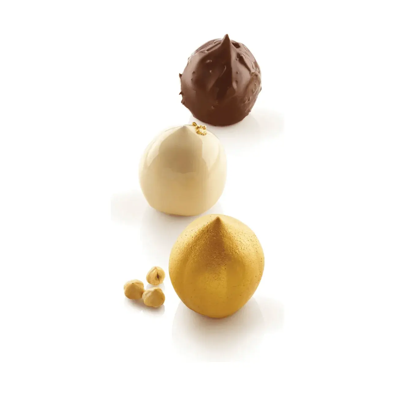 SİLİKOMART FINDIK NOCCIOLA125  SILICONE MOULD