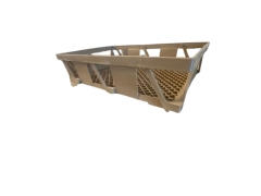 Sandviç ve Hamburger Kasası Model 5 Açık Kahverengi