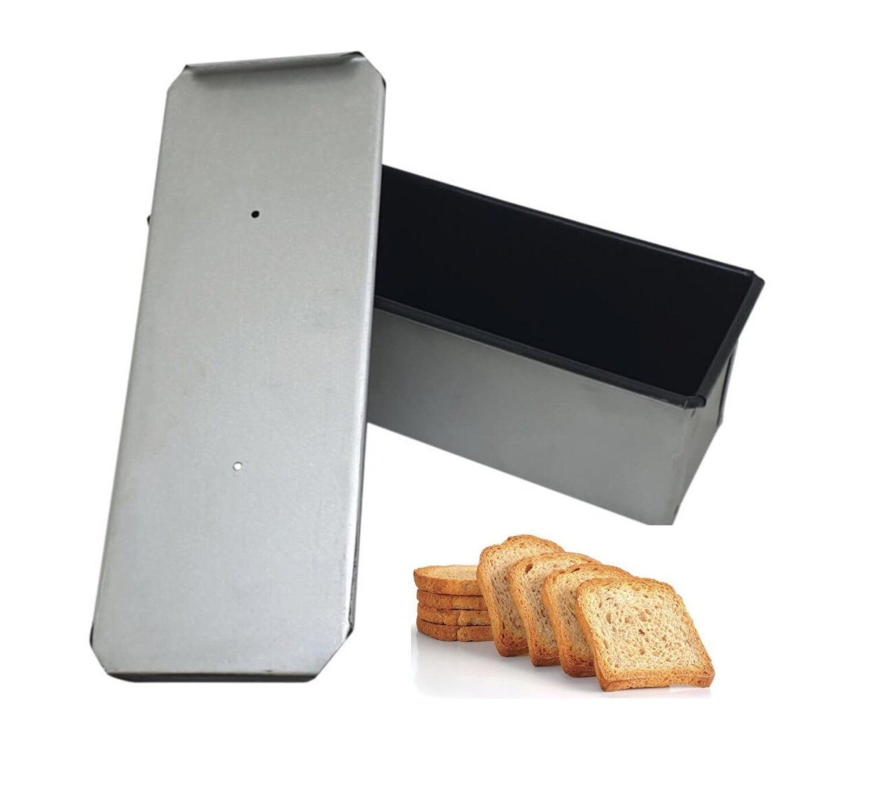 Tost Ekmeği Kalıbı Teflon 14x14x33CM