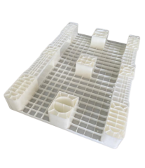 Plastik Palet 80x120 Beyaz Gıdaya Uygun