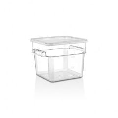 Kare Saklama Kabı 7.6 Lt Şeffaf-242x232x232 mm (GSP-8)
