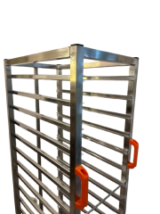 Tepsi Taşıma Arabası GN 2/1  53,5x65 cm 12 Tepsi Kapasiteli