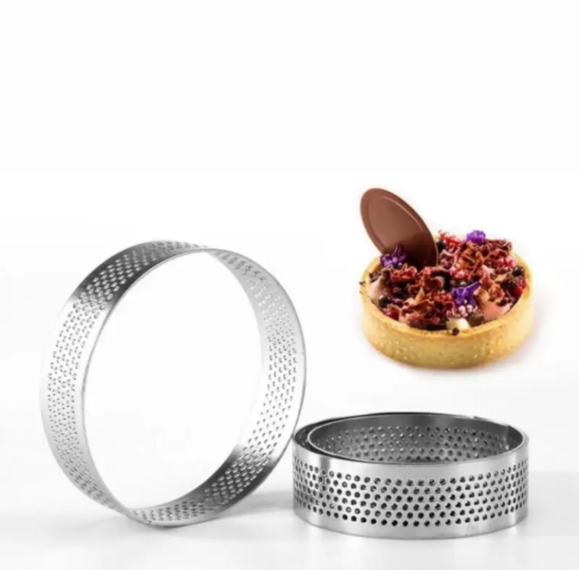 Pasta Çemberi Yuvarlak Delikli 14x2,5 cm