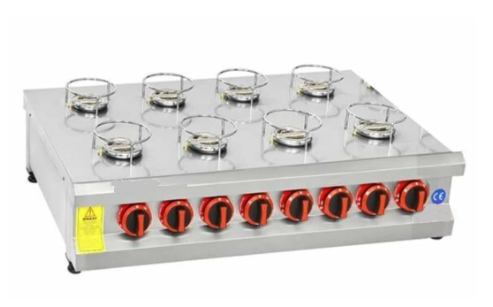 8 li Set Üstü Künefe Ocağı Gaz Ve Lpg Ce Belgeli