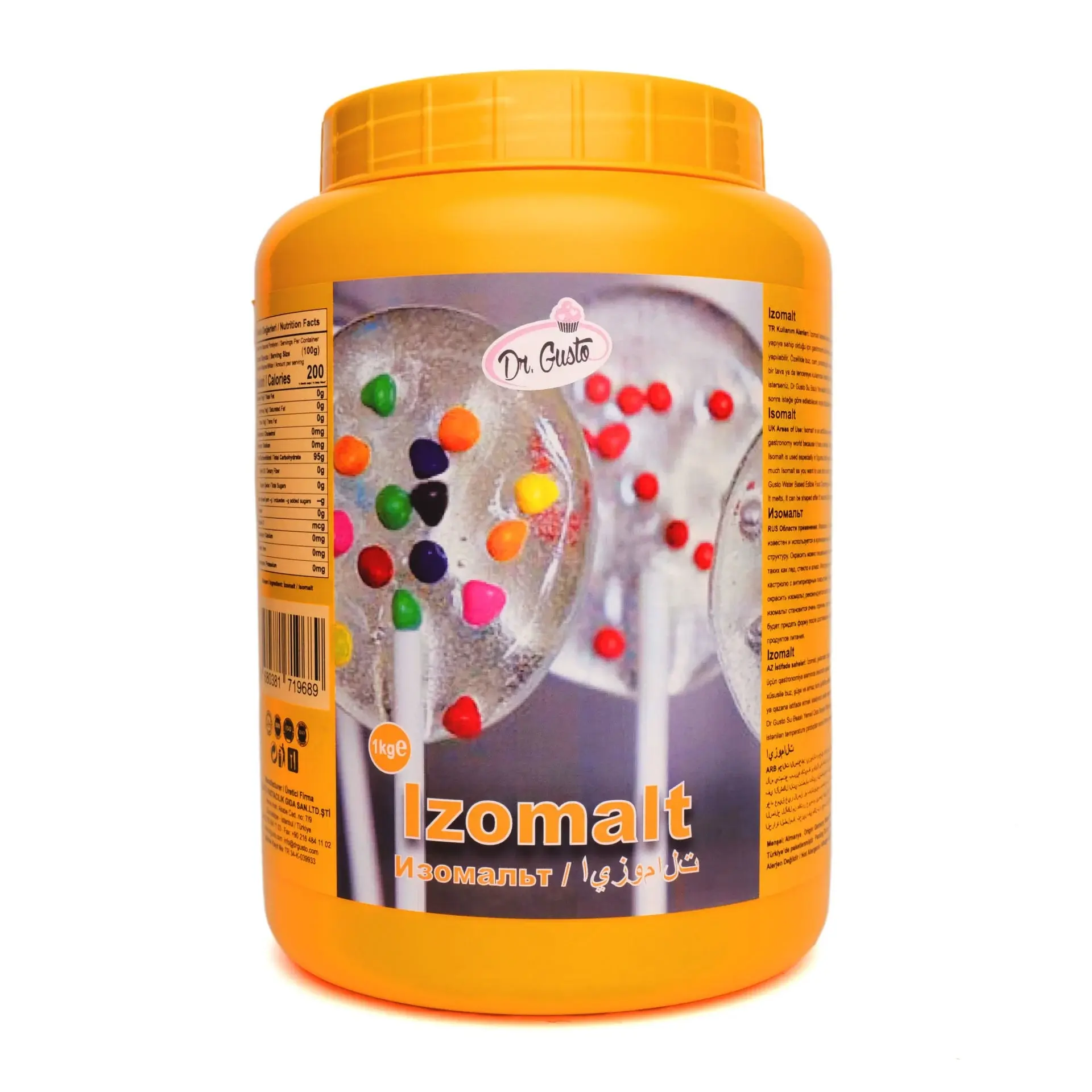 DR. GUSTO KATKI MADDESİ İZOMALT - 1000 GR