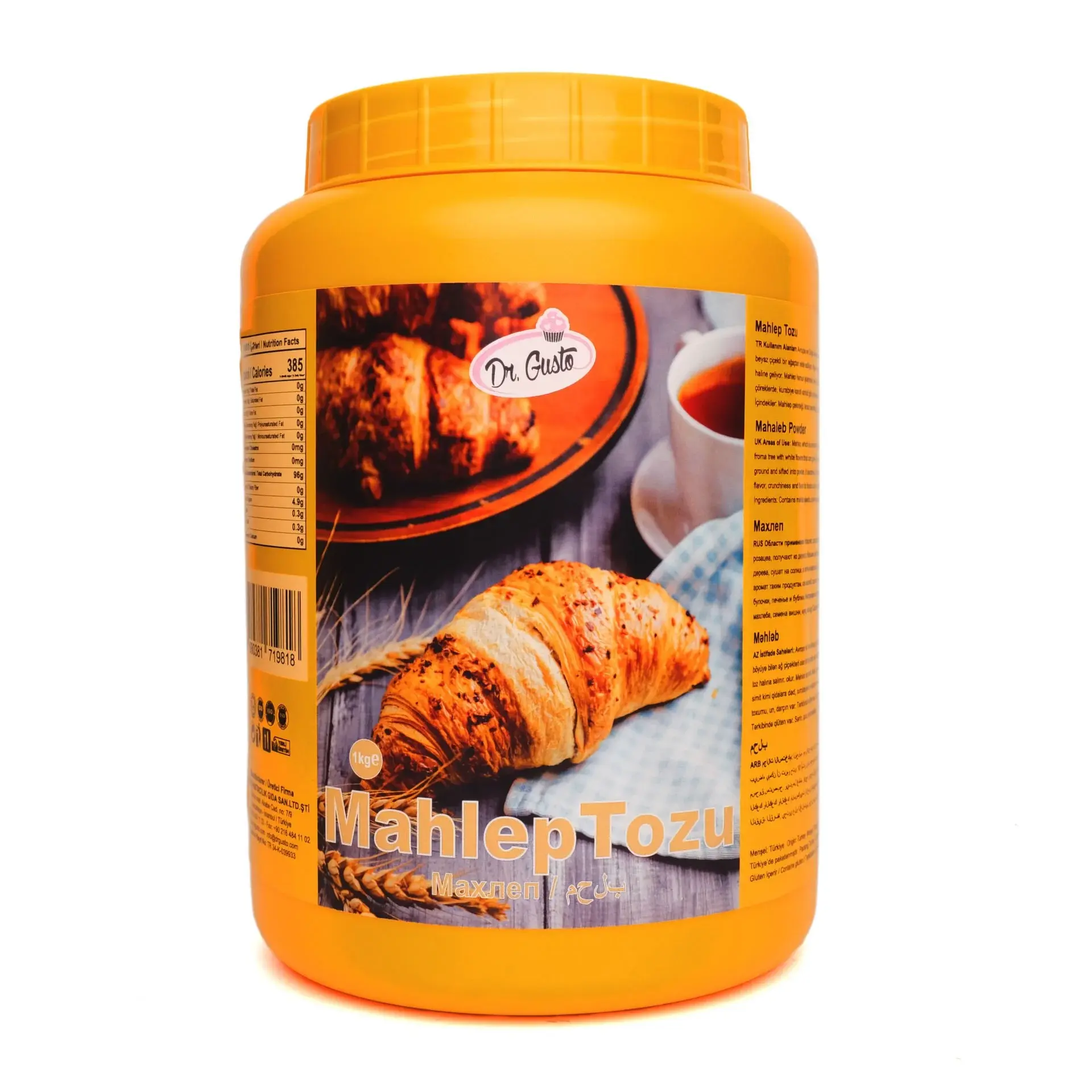 DR. GUSTO KATKI MADDESİ MAHLEP - 1000 GR