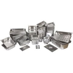 Gastronom Küvet Paslanmaz 2/1- 40 mm 65x53 cm