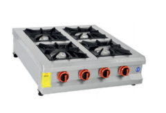 4 Lü Ocak Set Üstü Profesyonel Gazlı Ve Lpg Li 90x90x25