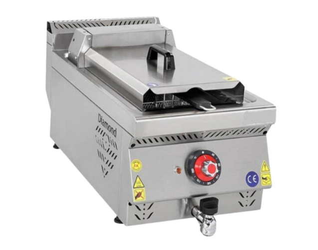 Set Üstü 12 Litre Elektrikli Fritöz 40x70x30 cm HMK-SFE-473