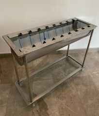 Baklava Yağ Süzme Arabası