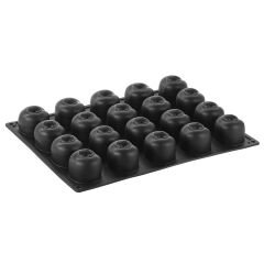 Pavoni Pavoflex Silikon Tutti Frutti 3D Kalıp, Kiraz/Şeftali, 58mm x 53mm x 46mm H, 20 boşluklu