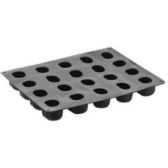 Pavoni Pavoflex Silikon Tutti Frutti 3D Kalıp, Kiraz/Şeftali, 58mm x 53mm x 46mm H, 20 boşluklu