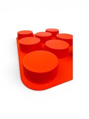 Silikon Kalıp Shortcake Kek Kalıbı 28X38 CM