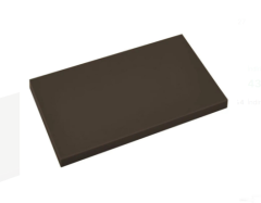 Plastik Kesme Doğrama Tahtası 40*30*4 Kahverengi