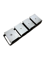 Tost Ekmeği Kalıbı Teflon 4'lü 10x10x15cm