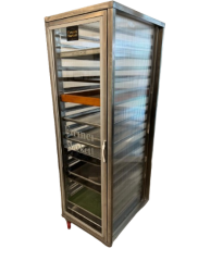 Kapalı Tepsi Taşıma Arabası Polikarbon 60x80 cm