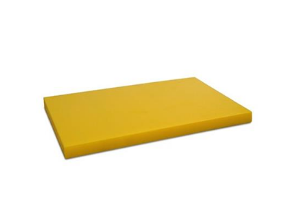 Plastik Kesme Doğrama Tahtası 40x60 2cm Sarı