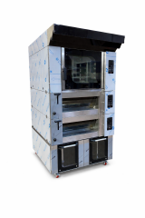 5 Tepsili Dönerli  + 4  Tepsili 2 Kat Taş Taban Fırın (Elektrikli)