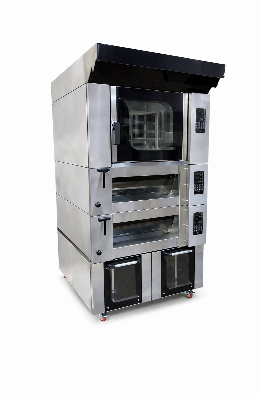 5 Tepsili Dönerli  + 4  Tepsili 2 Kat Taş Taban Fırın (Elektrikli)