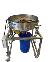 Vibrasyonlu İpek Un Eleme Kapaklı Dik Model