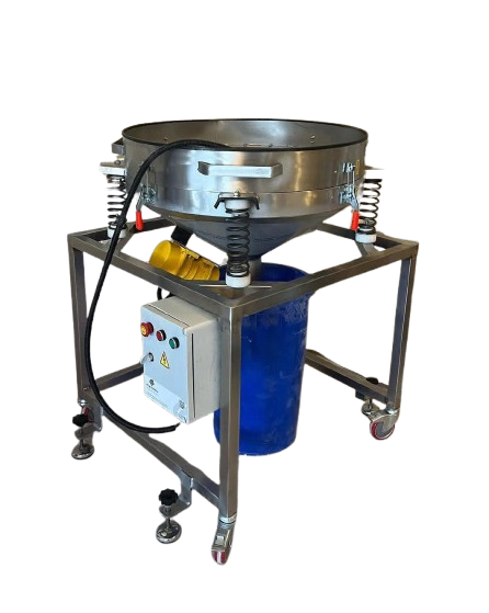 Vibrasyonlu İpek Un Eleme Kapaklı Dik Model