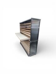 KAPALI SİSTEM PASA ARABASI 40X160 H 180 CM