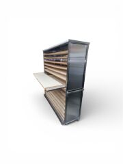 KAPALI SİSTEM PASA ARABASI 40X180 H 180 CM