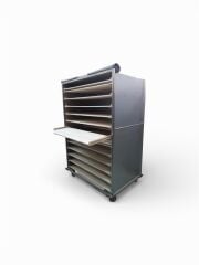 KAPALI SİSTEM PASA ARABASI ÇİFTLİ 80X180 H 180 CM