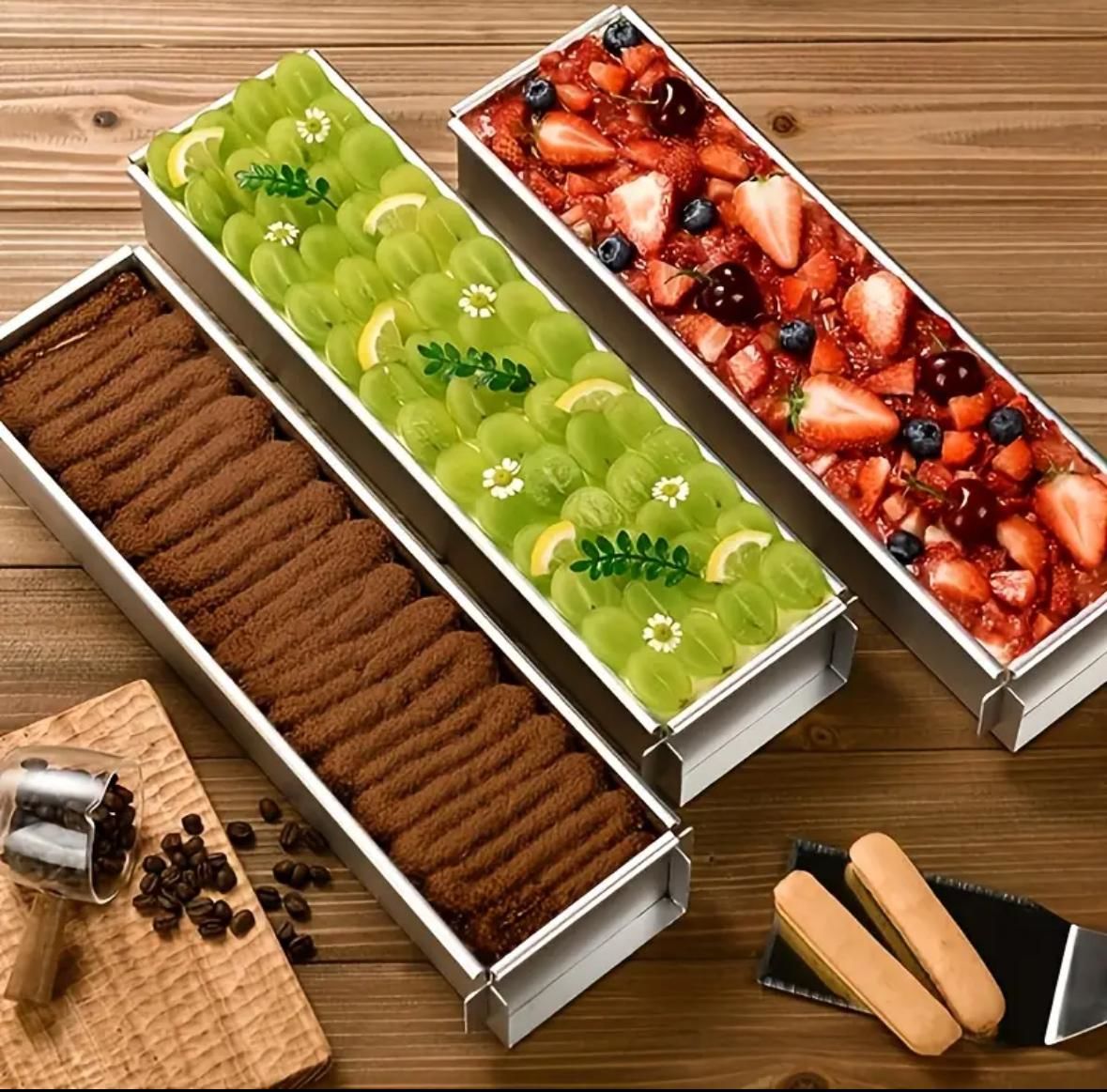 Yandan Açılır Kapaklı Kek Kalıbı 40 cm