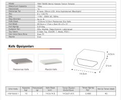 Hamur Tartma Hassas Terazi 10 Kg 1 Gr