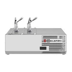 Kalando KD-COOLING Soğutmalı Paslanmaz Çelik Sos Pompası, GN 1/4, 2x5.25