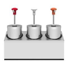 Kalando KD-004 Sos Pompası Seti, 3x2.25 L