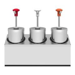 Kalando KD-004 Sos Pompası Seti, 3x2.25 L