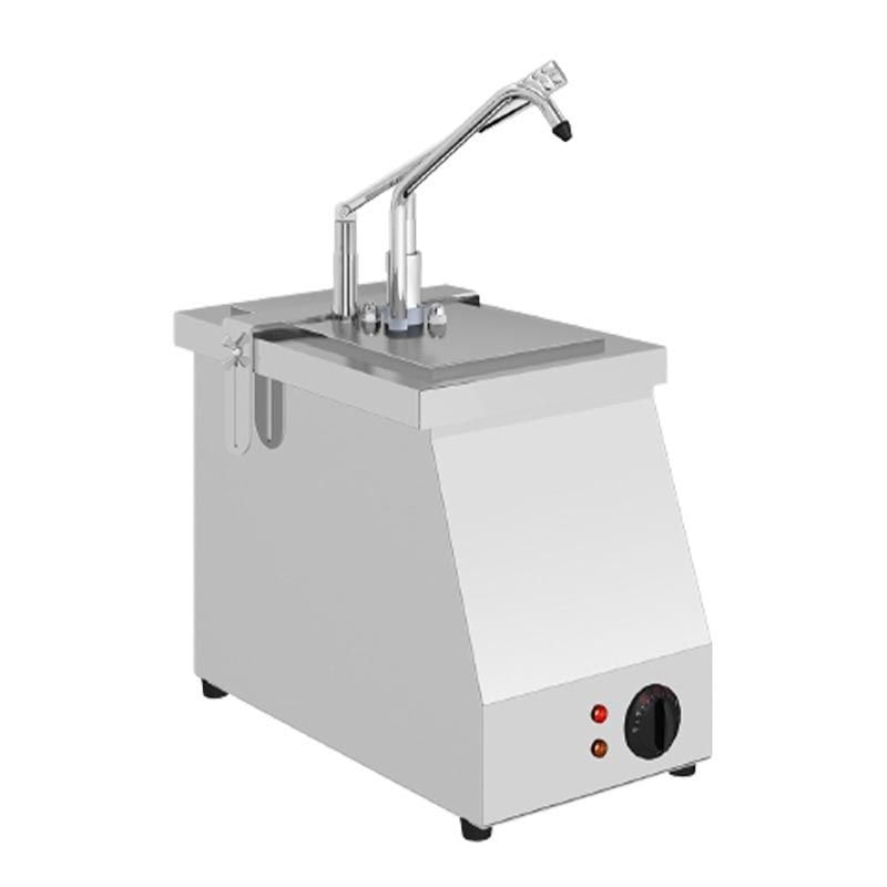 Kalando KD-021 Benmari Isıtmalı Paslanmaz Çelik Sos Pompası, GN 1/4, 5.25 L