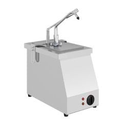 Kalando KD-021 Benmari Isıtmalı Paslanmaz Çelik Sos Pompası, GN 1/4, 5.25 L