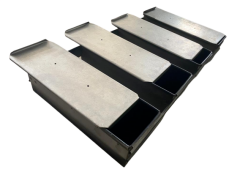 Tost Ekmeği Kalıbı Teflon 4'lü 11x11x15cm