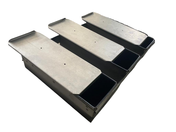 Tost Ekmeği Kalıbı Teflon 3'lü 11x11x25cm