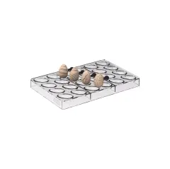 Silikomart Çikolata Damgası Mühür Oval UOVO01