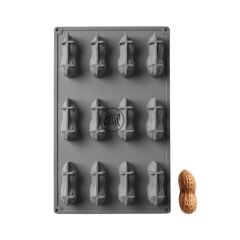 Mini Yerfıstığı Silikon Kalıp 12 Göz