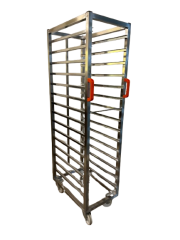 Tepsi Taşıma Arabası GN 2/1  53,5x65 cm 20 Tepsi Kapasiteli