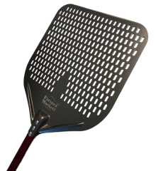 Alüminyum Pizza Küreği Koyu Delikli 35x90 cm